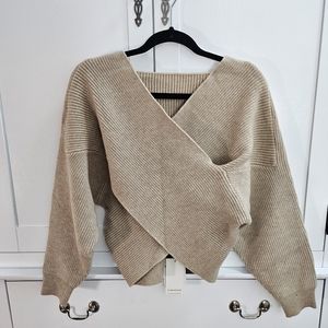 Gorgeous Commense Crossover Sweater